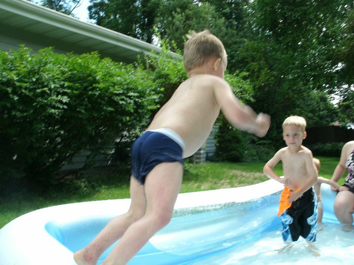 Cecelia Van Over's album, pool time