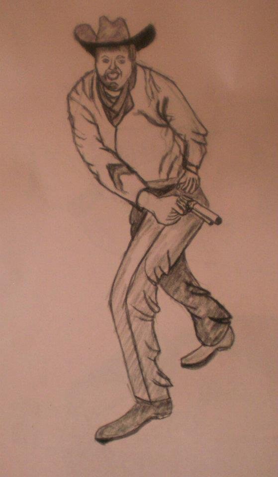 Melvin Allen's album, My school drawings