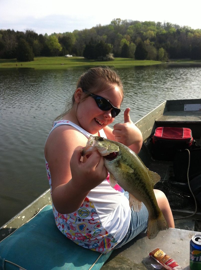Mark McKinney's album, Fishing trip with daughter Mallori
