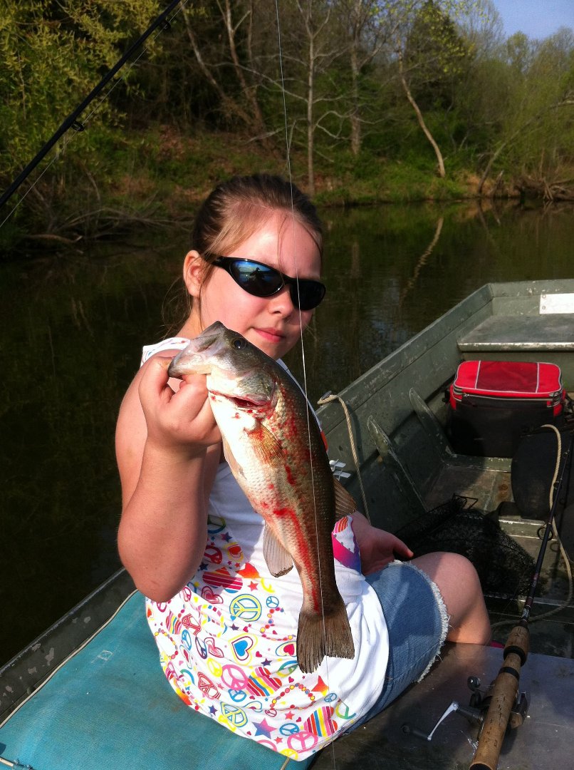 Mark McKinney's album, Fishing trip with daughter Mallori