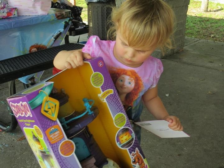 Donetta Wheeler's album, Sierra's 4th birthday party