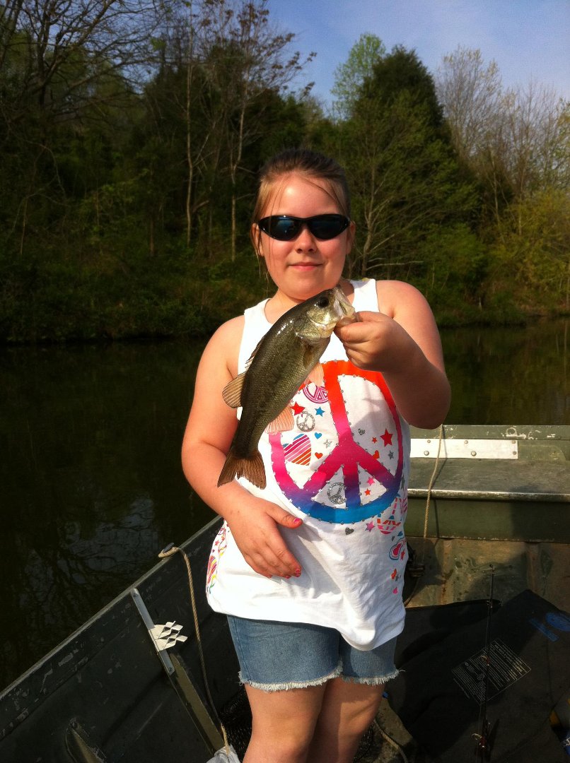 Mark McKinney's album, Fishing trip with daughter Mallori