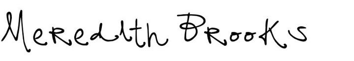 Meredith Brooks' album, My Social Signature