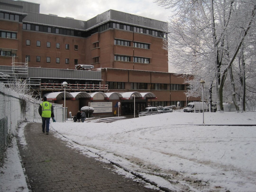 Jennifer Stuart's album, Carina at the hospital