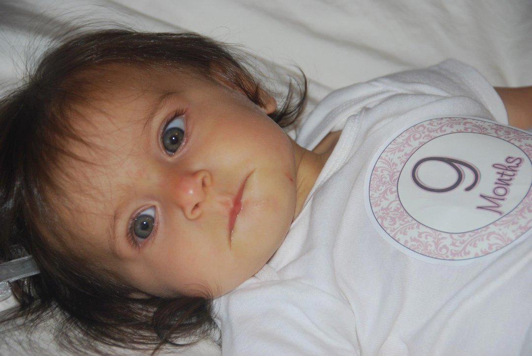 Kristin Anglade's album, Mia at 9 months