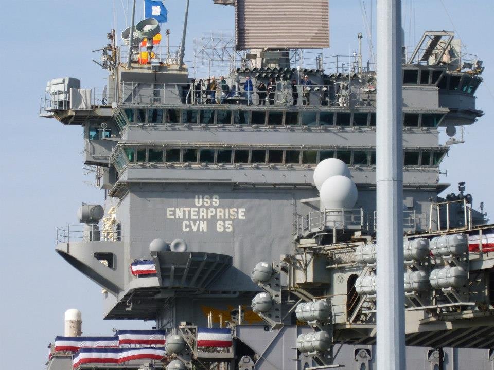 Emma Maring's album, USS Enterprise CVN 65 11/30/2012