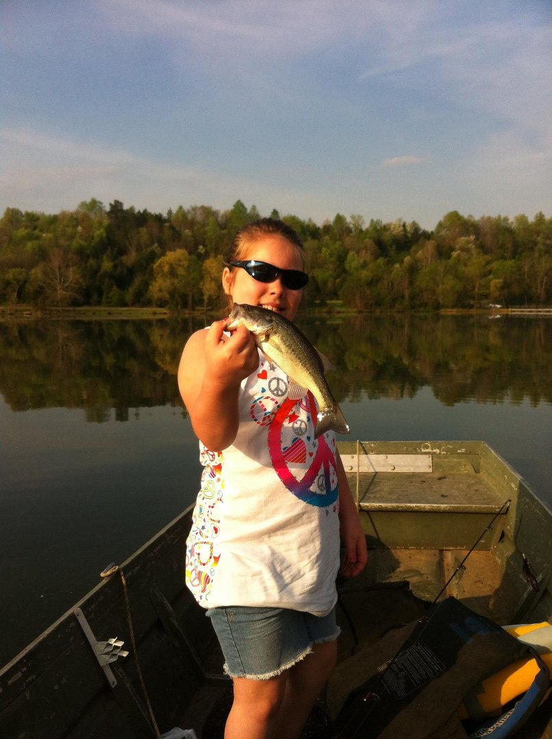 Mark McKinney's album, Fishing trip with daughter Mallori