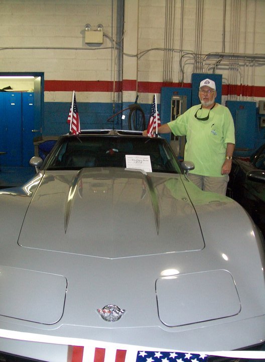 John Baxter's album, Corvette show