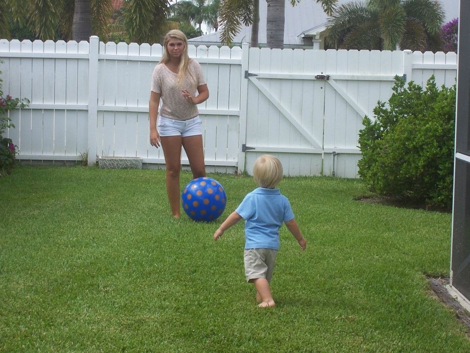 Priscilla McKinnon's album, Babysitting Cayd 7/2012
