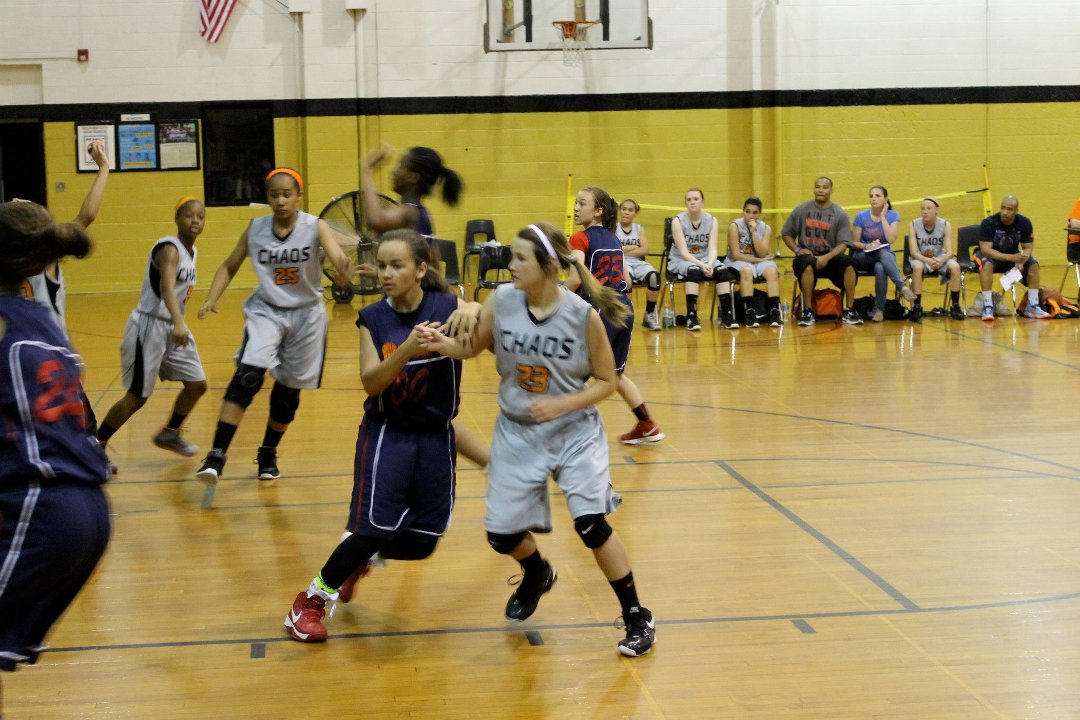 Comanche Thomas' album, Kiah's Chaos Basketball at Mid West City High