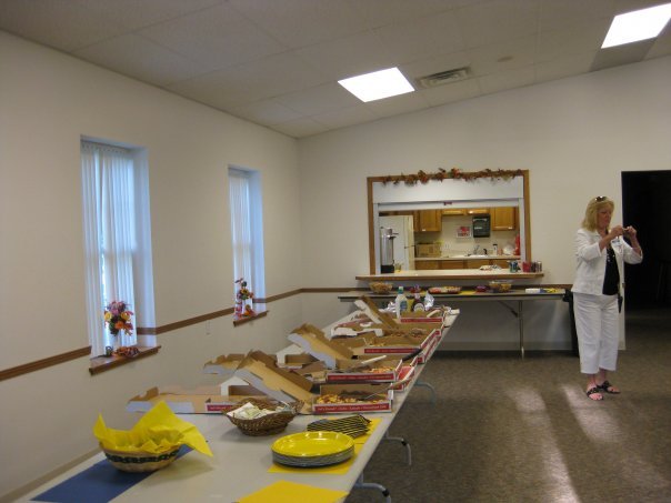 George Brainard's album, Class of '59 pizza party