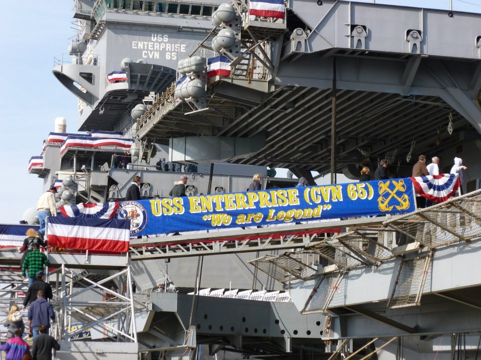 Emma Maring's album, USS Enterprise CVN 65 11/30/2012
