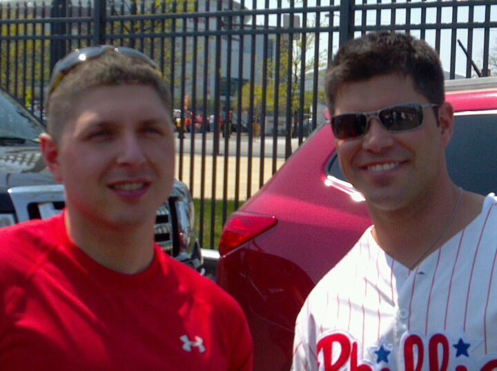Ed McGehean's album, Phillies/Flyers tailgate 4-15-12