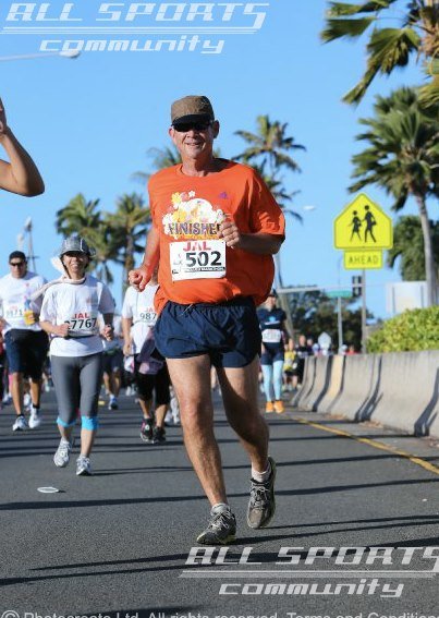 Gerry Johnson's album, 2012 Honolulu Marathon