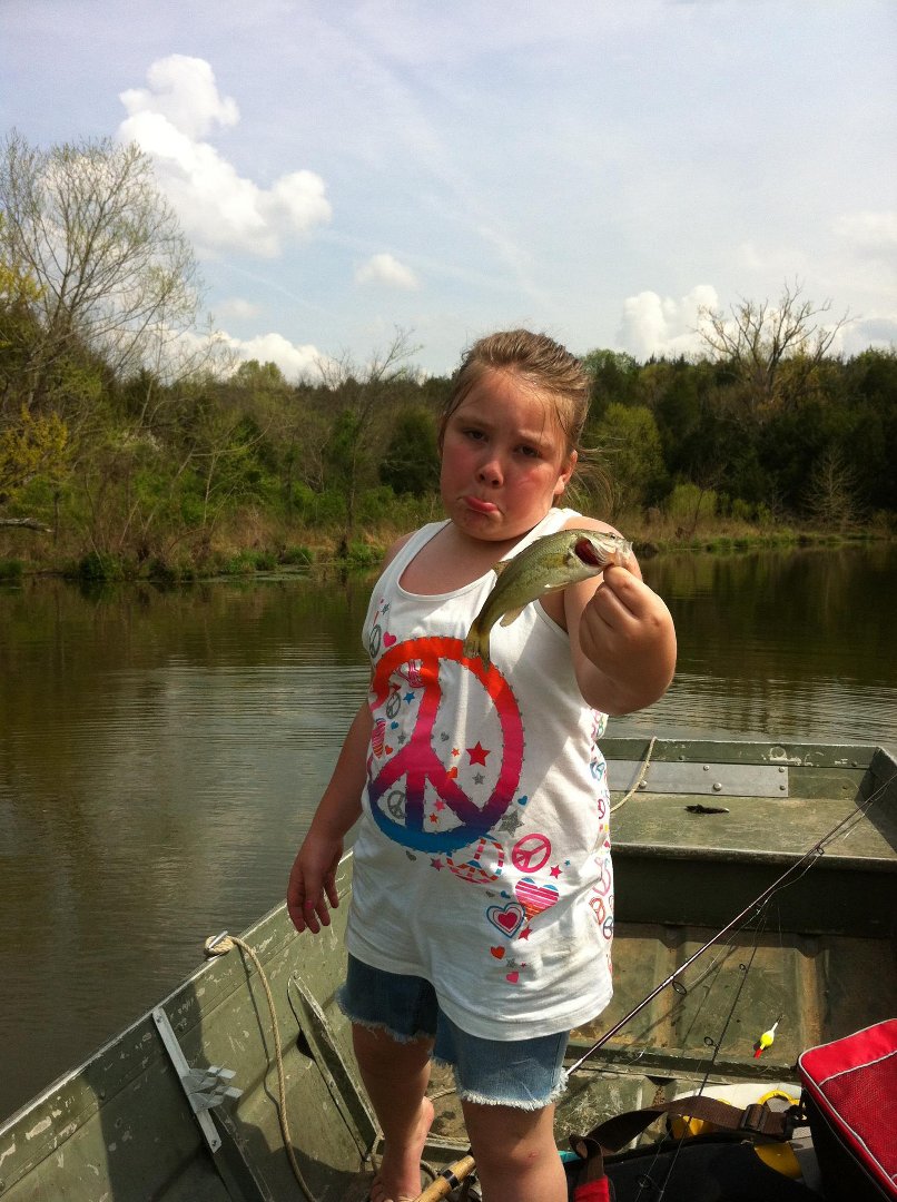 Mark McKinney's album, Fishing trip with daughter Mallori