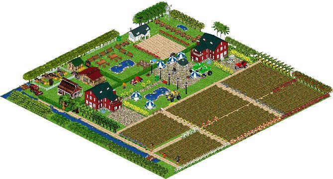Wanda Timmons' album, Farm Town Photos