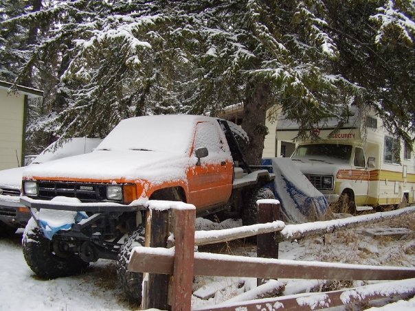 Brian Castle's album, spring camping A.K.A. the april blizzard 2008