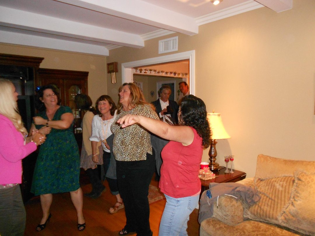 Julia Sweeney's album, May birthday party