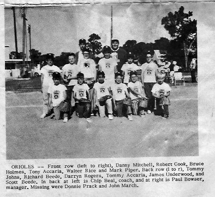 Ralph Nelson's album, History of West Pasco Little League ('71)