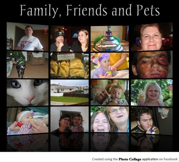 Cheryl Kubicek's album, My Collages
