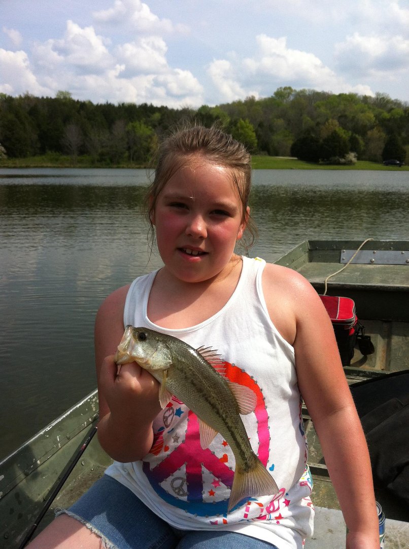 Mark McKinney's album, Fishing trip with daughter Mallori