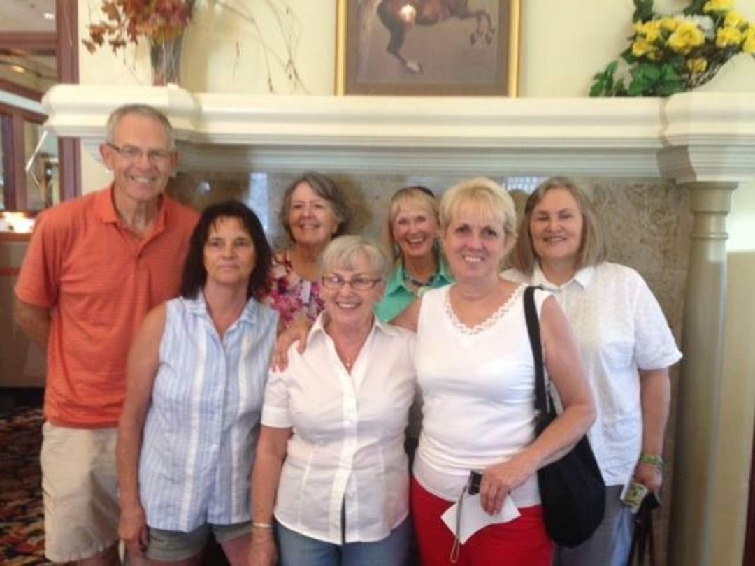 Doris Anderson's album, PV Classes of "a long time ago".....met for lunch at Xaviers!