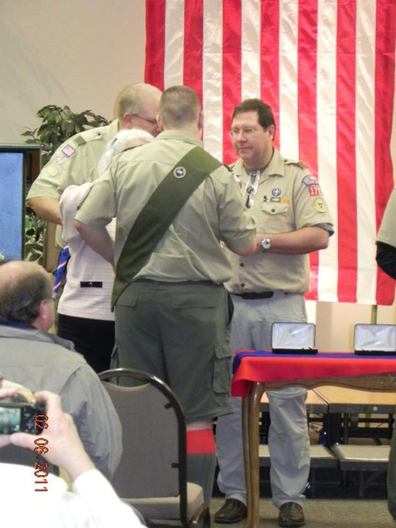 Sandra Lankford's album, Presentation of Eagle Scouts - George Harris & Ricky Rojas (Ge