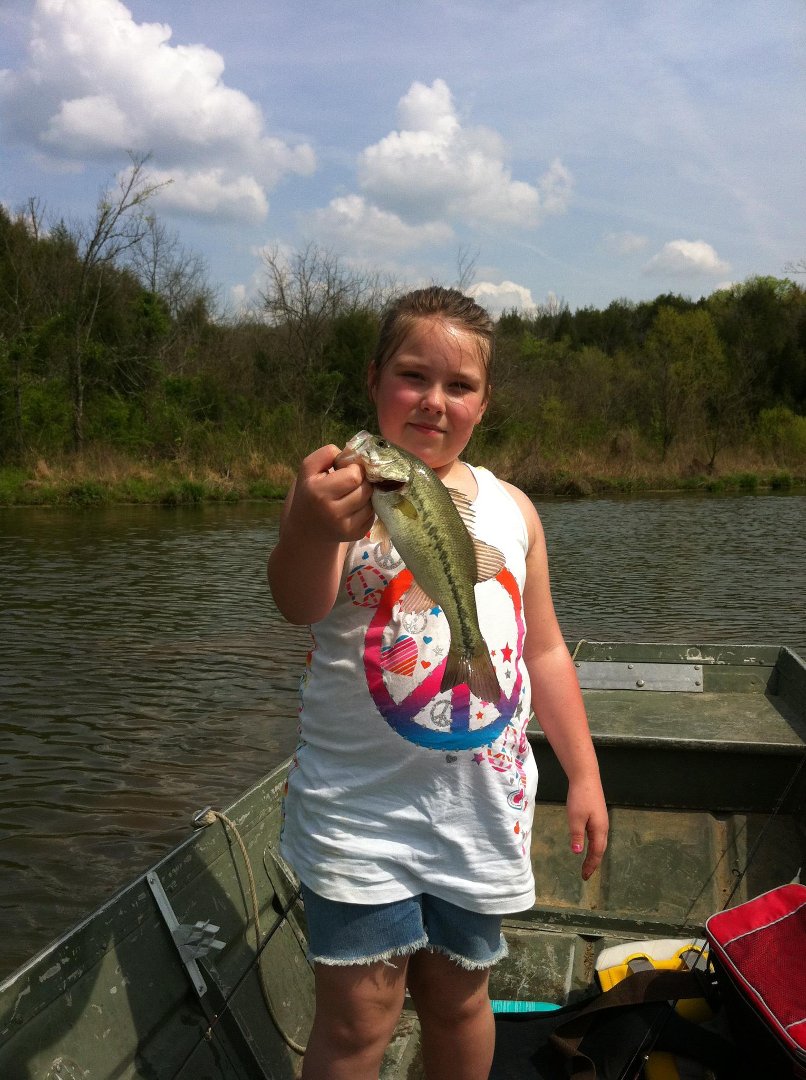 Mark McKinney's album, Fishing trip with daughter Mallori