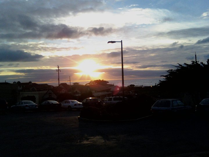 Nancy O'Brien's album, Sunset at the Pacifica Pier