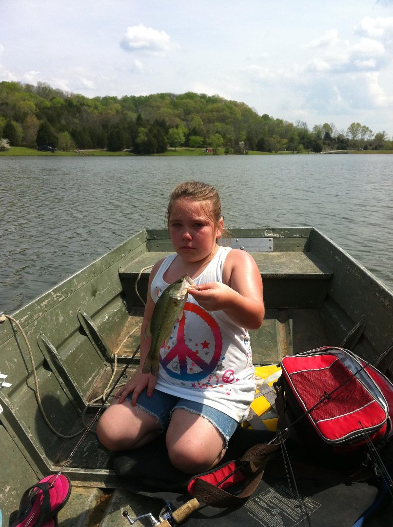 Mark McKinney's album, Fishing trip with daughter Mallori