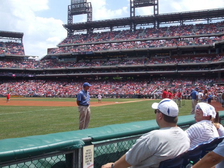 Fred Warder's album, phillies game with my granddaughter caitlin-phils won 6/5