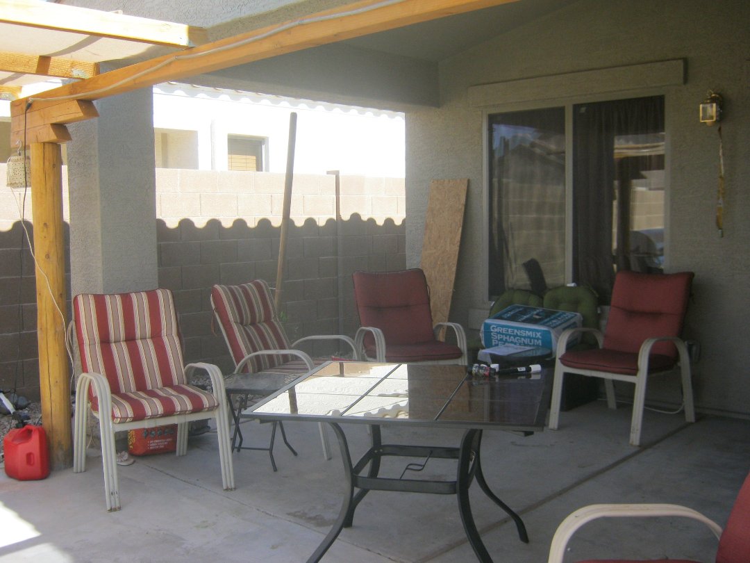 Troy Allen's album, Woodley's yard