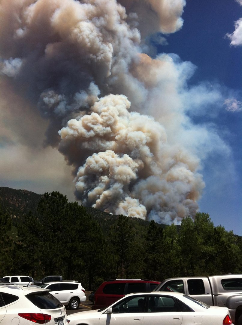 Raquel Chambers' album, Waldo Canyon Fire in Colorado Springs