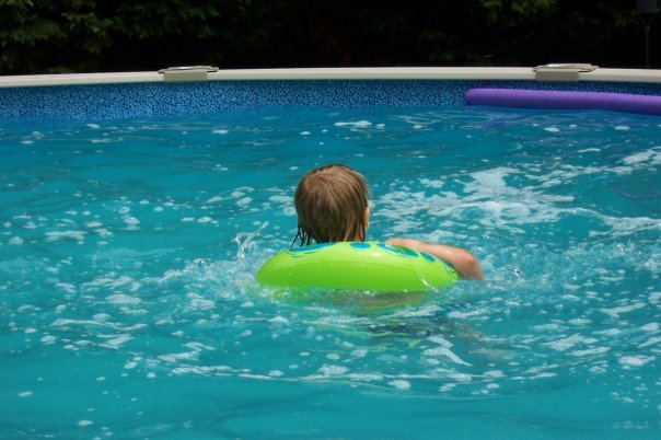 Doris Frick's album, more pool pictures