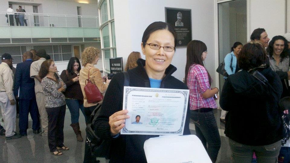 Norman Shields' album, Mi-Kyong's Citizenship Ceremony