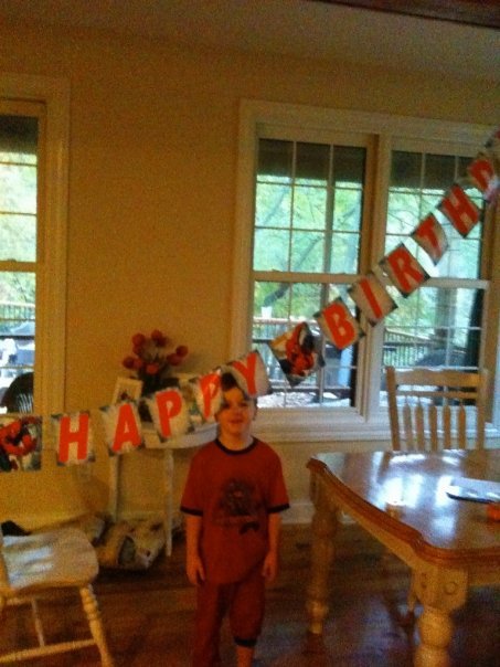 Beth Wilkins' album, Gabey Baby's 5th birthday morning