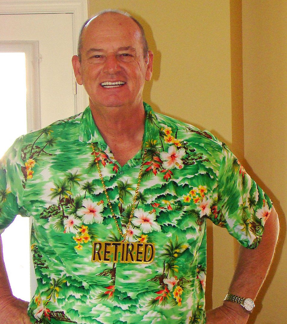 Ron Senger's album, Rich's retirement party