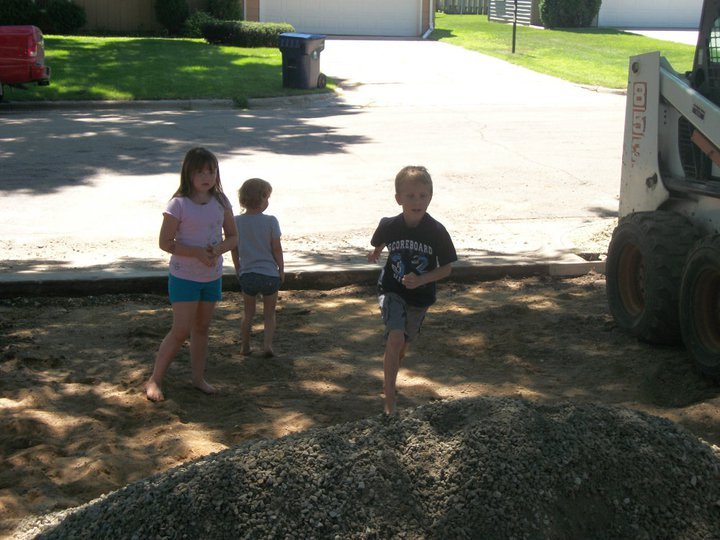 James Behne's album, New driveway