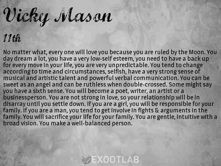 Vicky Mason's album, Mobile Uploads