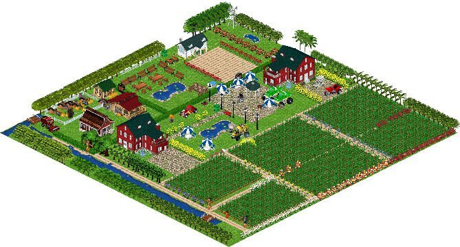 Wanda Timmons' album, Farm Town Photos