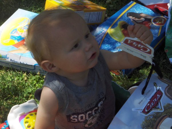Kari Stringfellow's album, grandsons one year birthday ( daniel Jr)
