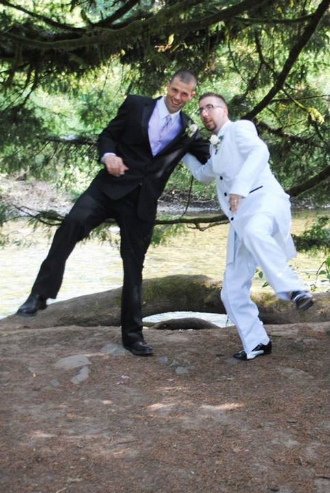 Dusti Pitman's album, Danielle and Tim wedding