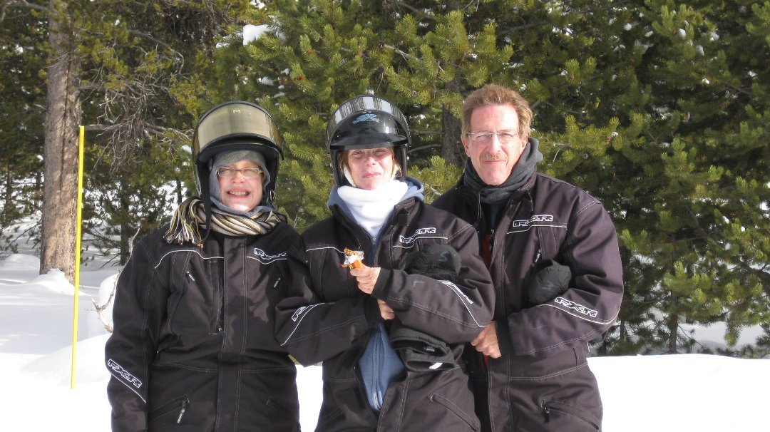 Esther Zaretsky's album, skiing in Montana