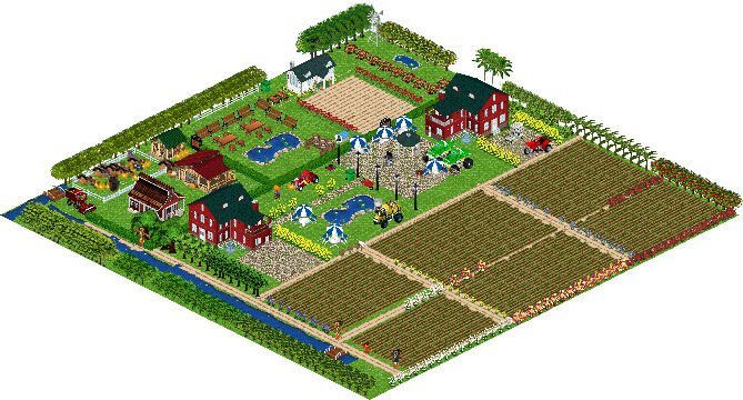 Wanda Timmons' album, Farm Town Photos