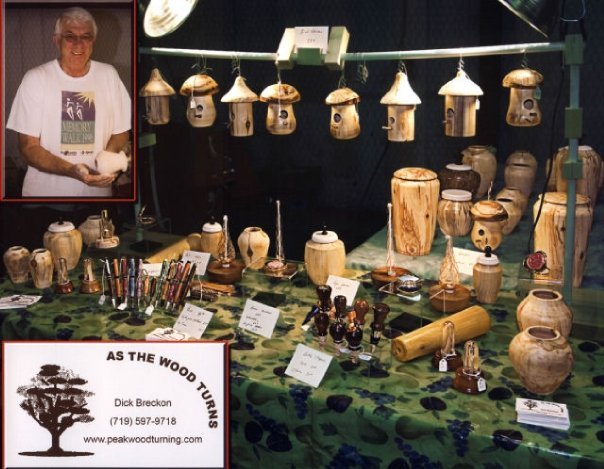 Norma Breckon's album, Dick's Woodturnings