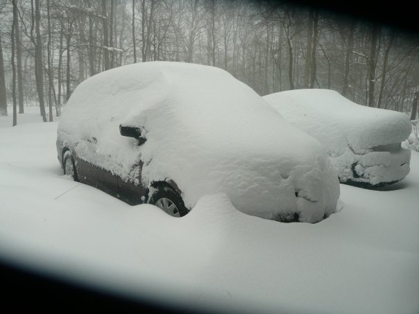 Jennifer Varney's album, snow feb 2010