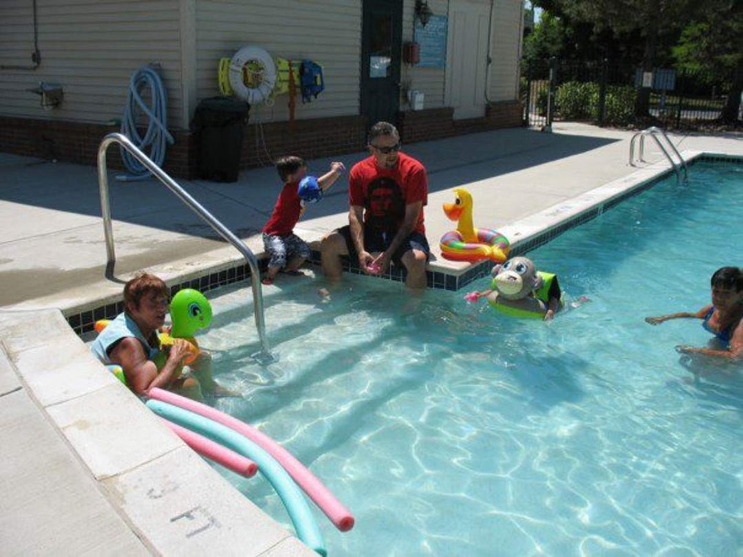 Toby Hyman's album, Facebook Uploads of Kids at Pool