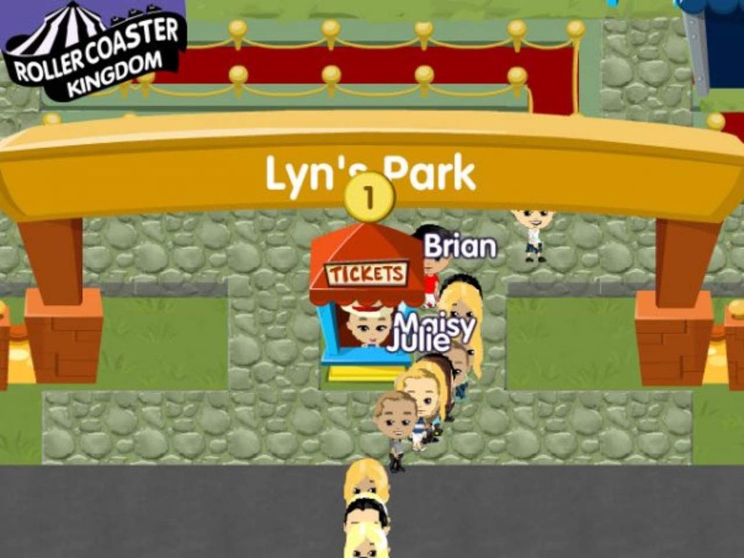 Lyn Knarr's album, Roller Coaster Kingdom Photo Game