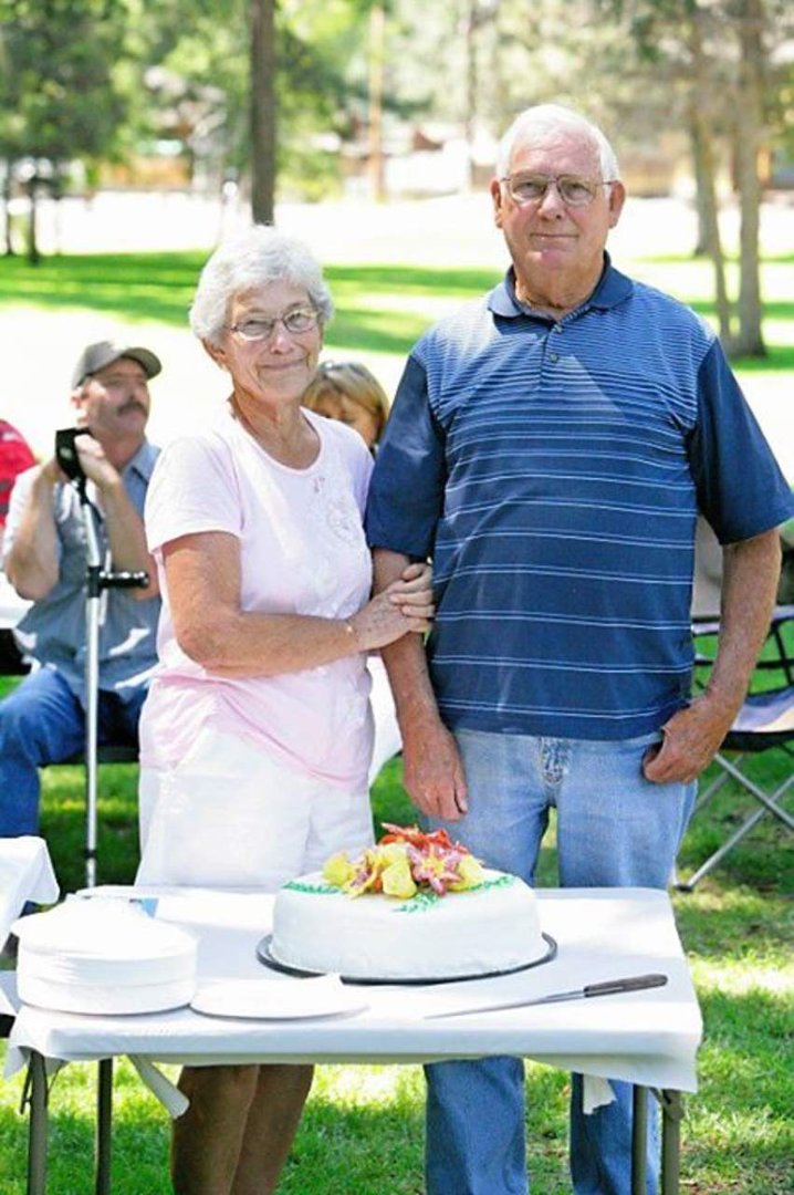 Barbara Fields' album, Mom and Dad's 60th Anniversary
