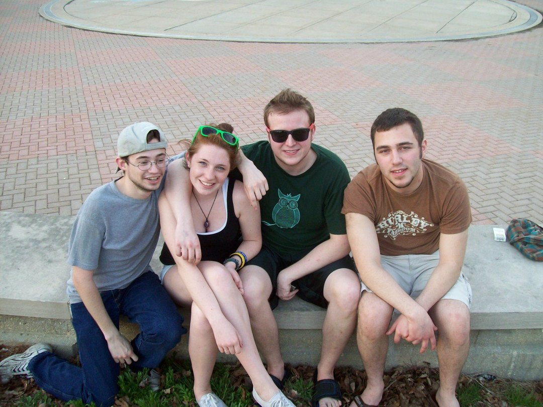 Aaron Vanags' album, a spring day at NIU